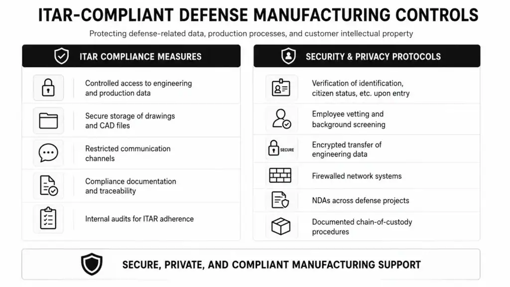 itar compliant defense